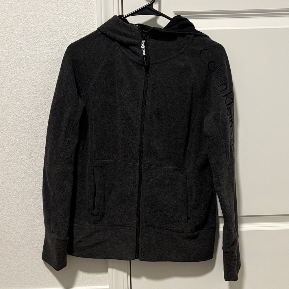 Calvin Klein Charcoal Zip-Up Jacket